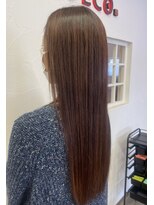 桜デコルポル(桜DECOルポル) 求めるのはツヤ感☆　シアーな質感のウル艶ロングストレート！