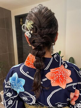 ヘアリゾート粋 トゥジュ 池袋東口店(tujuh) 似合わせヘアアレンジ/着付け/大人可愛い