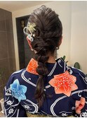 似合わせヘアアレンジ/着付け/大人可愛い