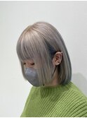 【ホワイトベージュ×ミルクブルー】
