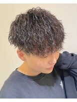 フリーク バーバーショップ 都島店(FREAK BARBER SHOP) 王道女子ウケマッシュ無造作縦落ちツイストスパイラルパーマ