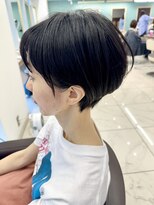 アッシュ 下北沢店(Ash)&nbsp;黒髪でも大人かわいいショートボブ