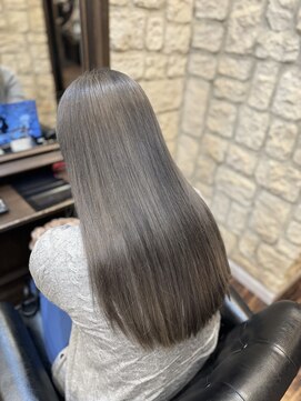 シャル 町田(shalu) 寒色シルバーグレージュ/アディクシーカラー/10代20代30代