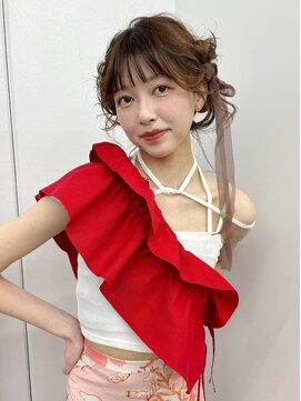 ロンプ(romp) 大人ガーリーヘアセット【romp佐々木】i