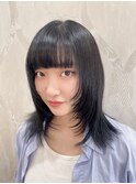 顔まわりレイヤーカット
