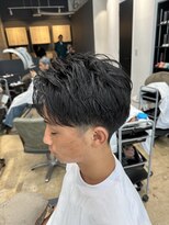 アロー 船橋店(AROH)&nbsp;サーフカール/スパイキーショート/ブルーブラック/船橋