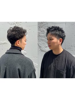 再現性の高いパーマスタイルが人気！メンズの似合わせカットで、周りからも一目置かれるスタイルに♪