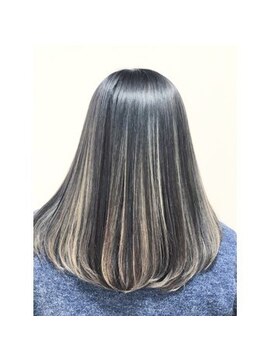 ニューヨークニューヨーク 大久保店(NYNY) ナチュラル立体感バレイヤージュヘア