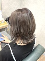 リベストバイジェービー 稲毛(li best. byjb) ダークパープル/ナチュラルショート/ミルクブラウン/夏/稲毛