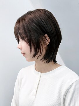 アイティー バイ アルバム 中野店(IT by ALBUM) ショート顔周りレイヤーウルフカット前髪カット_ba555682
