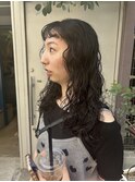 ロングパーマ