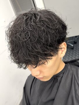 メンズフィール 心斎橋(MEN'S FEEL) シャドウパーマ波巻きツイストスパイラルワイルドパーマ