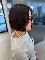 コンティロミー(CONTI ROMMY.) ミニマルボブ◎ココアブラウン髪質改善ショート◎20代~50代