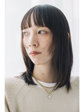 オン キャナルシティ博多前店(on) 【髪ドクター吉井】厚め前髪/髪質改善/アッシュブラウン/30-40代