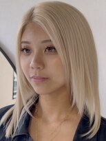 フリーク(FLEEK)&nbsp;レイヤーカット髪質改善ダブルカラーブリーチ