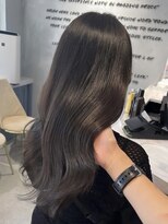 ロンドジェネルーズ 柏(Lond generous)&nbsp;オリーブグレー髪質改善/黒髪/小顔/柏駅柏/縮毛矯正