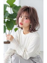 フルショウ 栄店(FURUSHO)&nbsp;グレーブラウン/バタフライカット/シャギー/小顔巻き