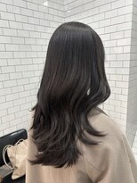 レガーレ(Legare) 【広島韓国ヘア】韓国レイヤーカット×暗めラベンダーグレー!