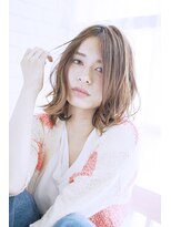 ラピス 銀座 blue店(Lapis)&nbsp;《30代～大人透明感》白髪ぼかしハイライト＋艶カラー[銀座]