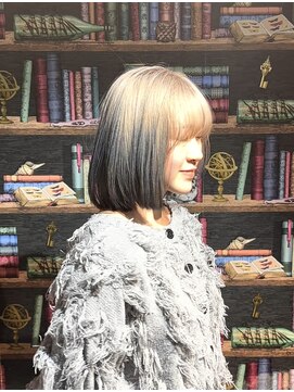 ルフレ 新宿本店2nd(Reflet) ネイビーブルールーツカラー