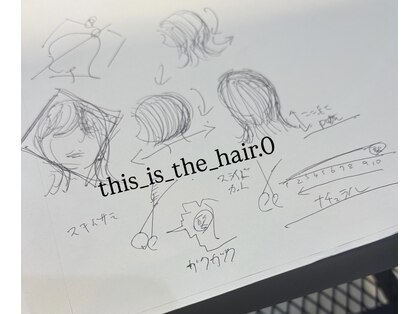 ディスイズザヘアドットオー 仙台一番町(This_is_the_hair.0)の写真