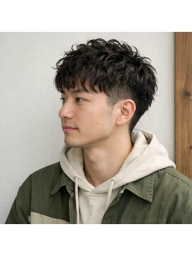 スープレックス ヘアーデザイン(SOUPREX HAIR DESIGN) メンズツーブロックナチュラルショート　20代 30代 40代 50代