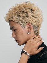 フィフス 札幌大通(fifth)&nbsp;札幌ルーズショートルーズパーマブランドヘア金髪ゆるめ