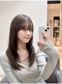 髪質改善カラー/韓国/レイヤーカット/ブリーチなしダブルカラー