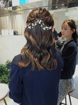 ロージーバイフーガヘアー 元住吉店(Rosy by FUGAhair) 綺麗目ハーフアップ♪
