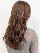 アンジュール(UNJOUR.)&nbsp;髪質改善×ベージュ巻き髪！ブリーチなしカラーで艶美髪へ