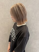 コト 福井大和田店(coto)&nbsp;ホワイトブロンド/ブリーチ/ダブルカラー/ハイトーン/福井