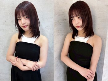 REPLAY Riz by ECLART 赤羽店【髪質改善・個室サロン】【9月上旬OPEN（予定）】の写真/《透明感×艶×柔らかさ》を引き出す似合わせカット*。顔周りや前髪カットデザインでぐっと印象チェンジ♪