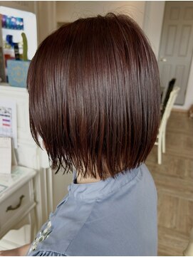 クレールボワス 引佐店(Clair,e bois) ボブ×オレンジブラウン
