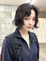 トゥコ(tuco) ボブパーマ レイヤーボブ ニュアンスパーマ 黒髪ボブ