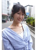 結婚式参列に♪/お呼ばれヘア/おとなっぽヘア/編み込み/ロング