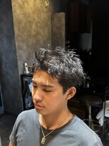 ベスト 木更津(BEST)&nbsp;スパイキーショートスペインカールニュアンスパーマ木更津men's