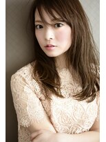 ノイン(noine)&nbsp;【noine＊SASAKI】シースルーバング×外国人風ヴェールカラー