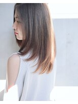 ナイン 麻布十番(NINE)&nbsp;小顔効果（NINE）大人可愛い上品レイヤースタイル