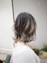 ヘア レスキュー カプラ(hair rescue kapra)&nbsp;バレイヤージュカラー ひし形 レイヤーボブ