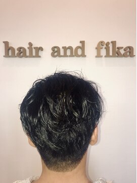 ヘアーアンドフィーカ(hair and fika) 爽やかビジネスショート☆