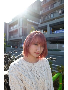 レミリオ 石神井公園(REMILIO) エアリーボブとベリーピンク