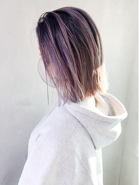 アイティー バイ アルバム 浦和店(IT by ALBUM) ハイライトグラデーション_ホワイトアッシュ_ba312661