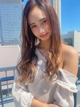 シェルター バイ トウキョウ(Shelter by TOKYO) シアカラー/デジパ/抜け感ヘア/ベージュ