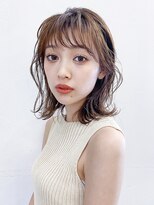 アイティーバイアルバム 藤沢店(IT by ALBUM)&nbsp;ラフカール_カーキグレージュマッシュショート_38025