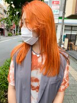 ネルケ 立川(nelke)&nbsp;orange beige×natural straight