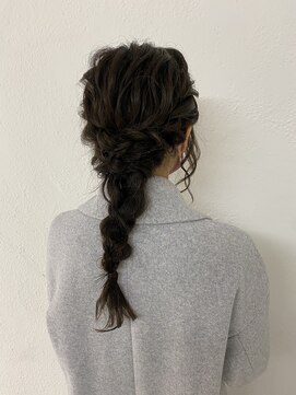 アングゥ ウル(ungu ul) お呼ばれヘア/ヘアセット/編みおろし