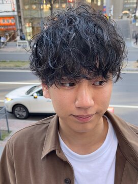 ラボー ノースプラザ店(LA'BO) BTS風シャドウパーマ