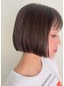 【New Open】最高級ヘアカラー＋トリートメント　(前髪カット+1100円)