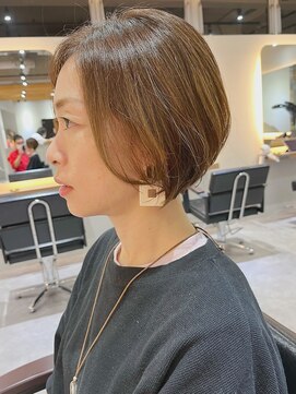 サロンドミルク 新百合ヶ丘店(salon de MiLK) バックスタイルがコンパクトなショートヘア♪