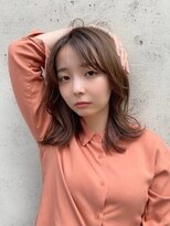 ロンド マーレ 天神大名店(Lond mare)&nbsp;外ハネレイヤード。大人気の柔らかいロブ。